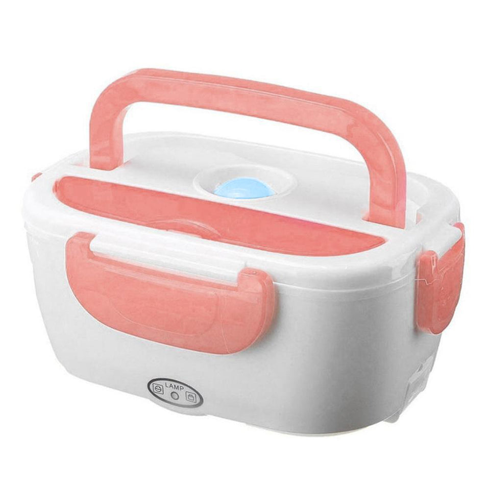 Electrische Lunch Box - Roze / Auto Stekker €29.95