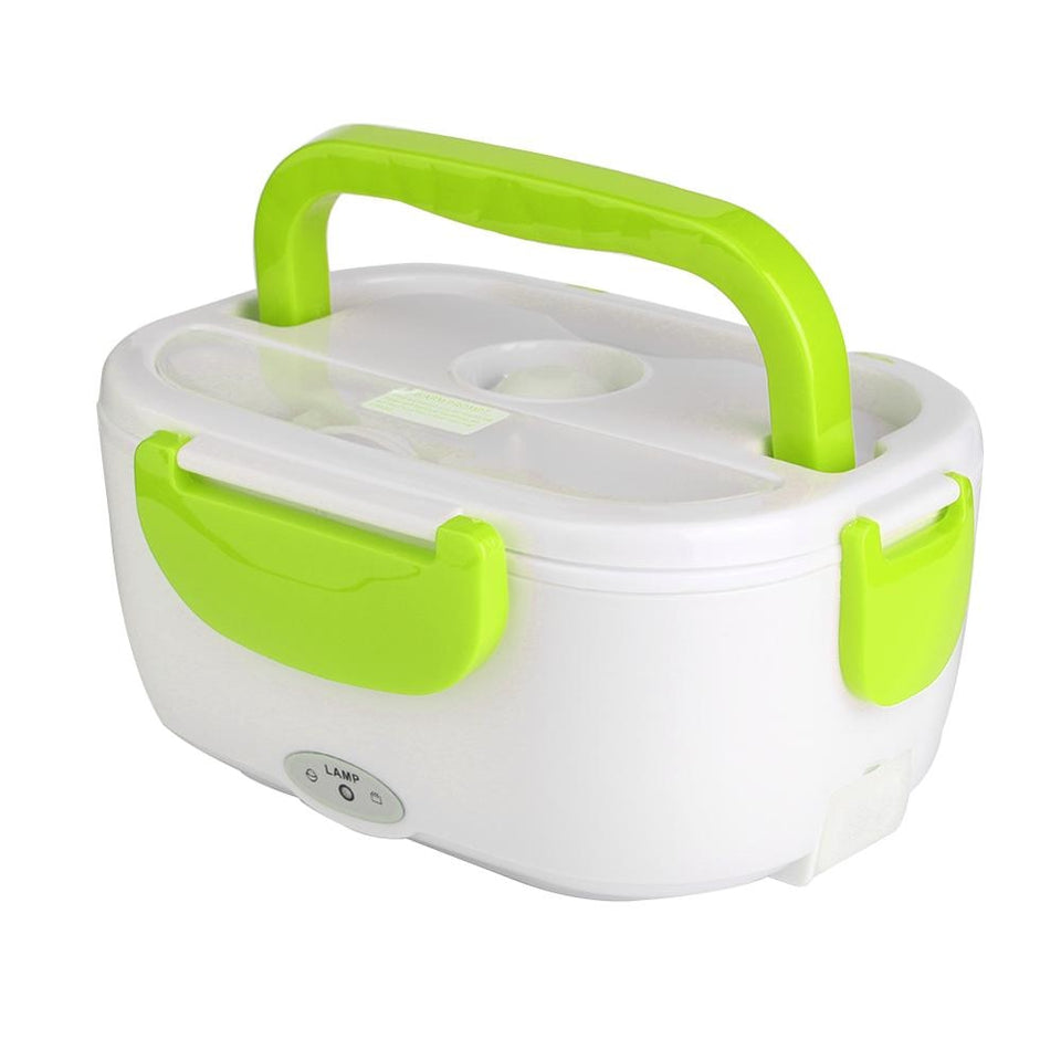 Electrische Lunch Box - Groen / Auto Stekker €29.95