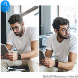 2 in 1 smartwatch met oordopjes in het dagelijks leven gebruiken