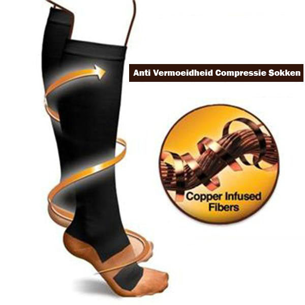 Anti vermoeidheid compressie sokken - €14.95
