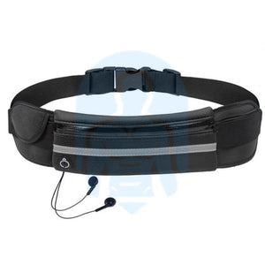 Hardloop buideltas *DELUXE* - Zwart