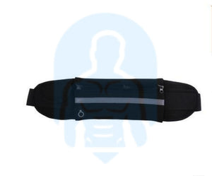 Hardloop buideltas *DELUXE* - Zwart