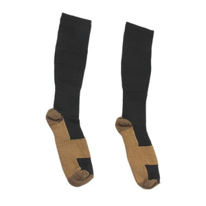 Anti vermoeidheid compressie sokken - Zwart / S/M (37-43) €14.95