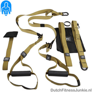 de groene uitvoering van de trx suspension belt