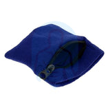Zweetband met opbergvak - Blauw